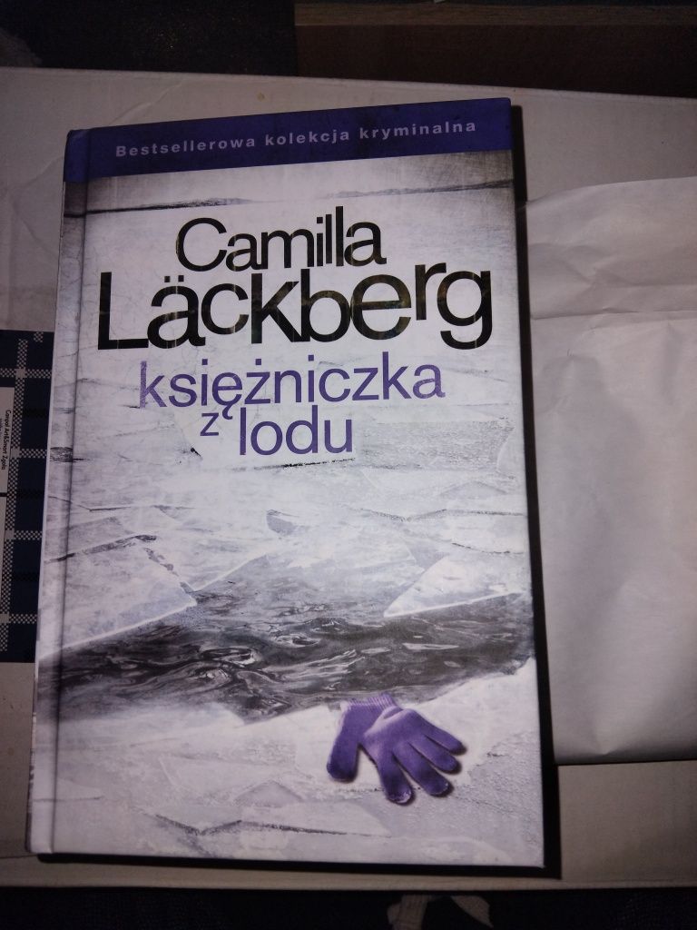 Książka kryminał Księżniczka lodu Camila Lackberg
