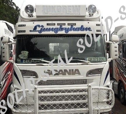 Orurowanie Scania R S,Man tgx,Volvo FH4 Euro 5 /6 MALOWANE PROSZKOWO!