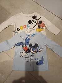 2szt bluzki chłopięce Disney baby 74/80