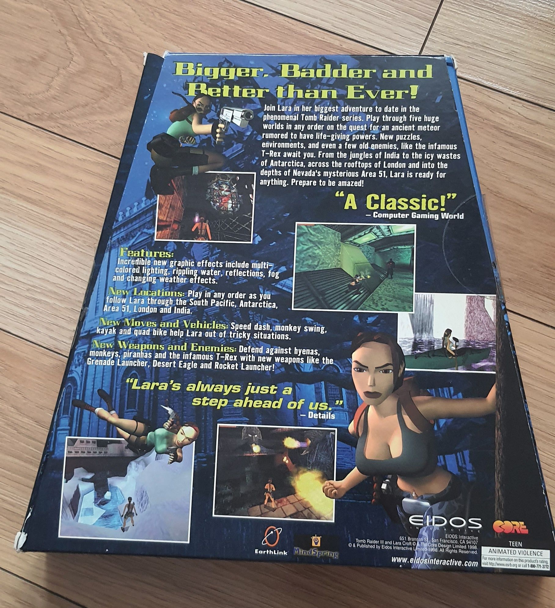 Tomb Raider III ENG PC Big Box