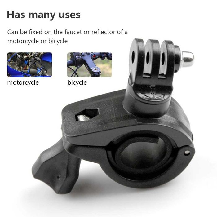 Uchwyt mocowanie na kierownicę do Gopro DJI Osmo kamera akcji