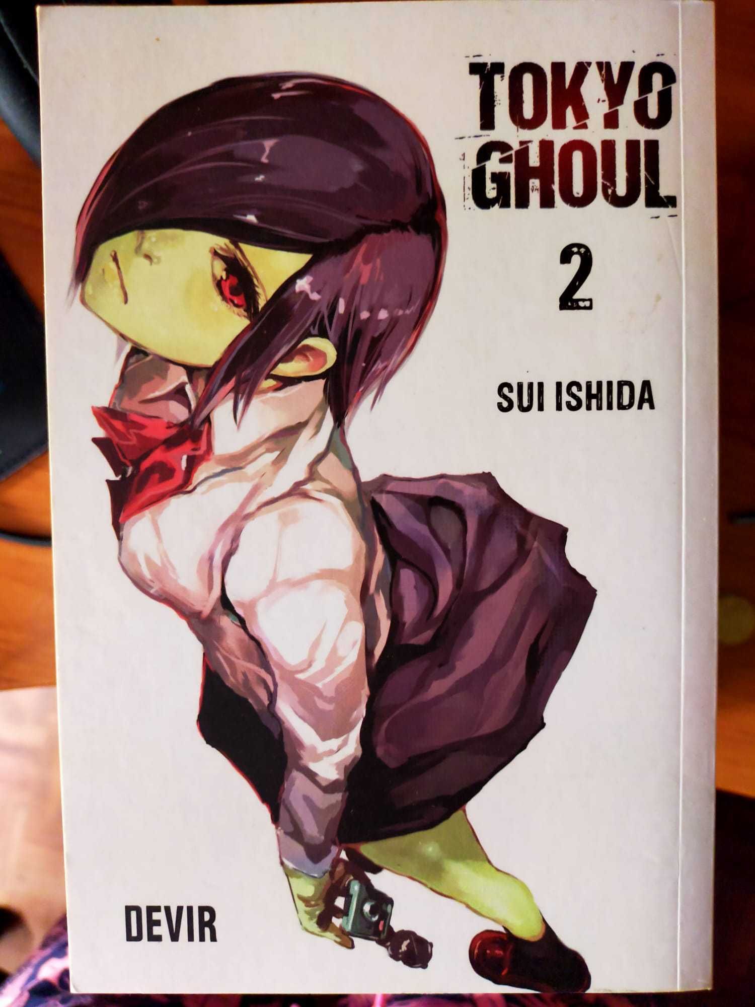 Livros Manga em Português, Tokyo Ghoul