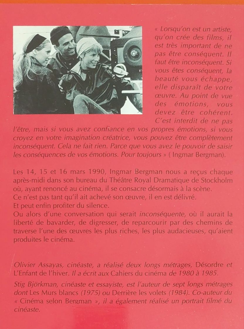 Conversation Avec Bergman