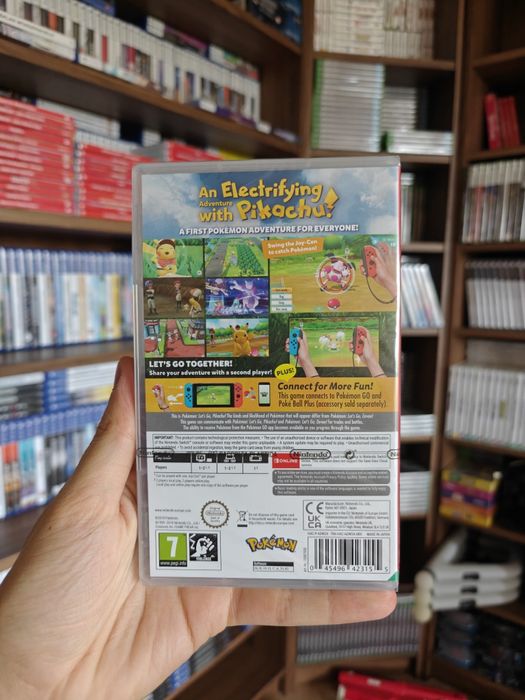 Nintendo Switch Pokemon Let's Go Pikachu Nowa