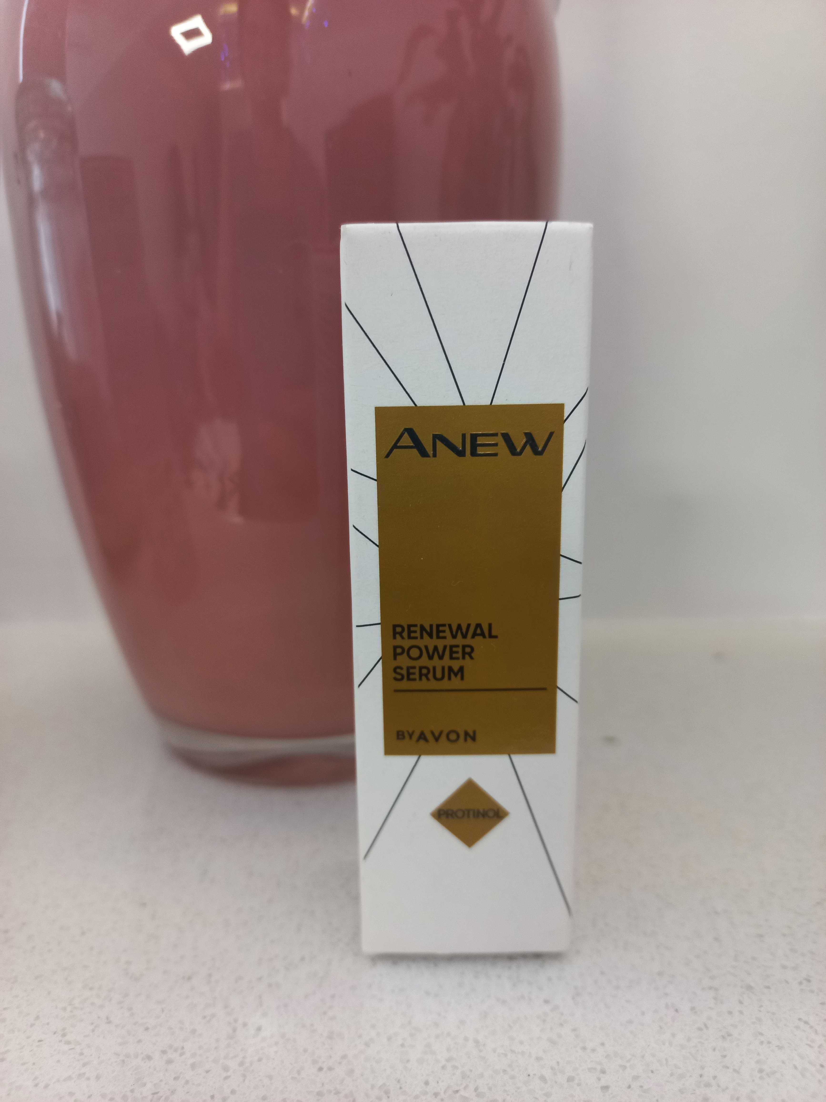 Serum z protinolem kolagen Avon Anew przeciwzmarszczkowy do twarzy