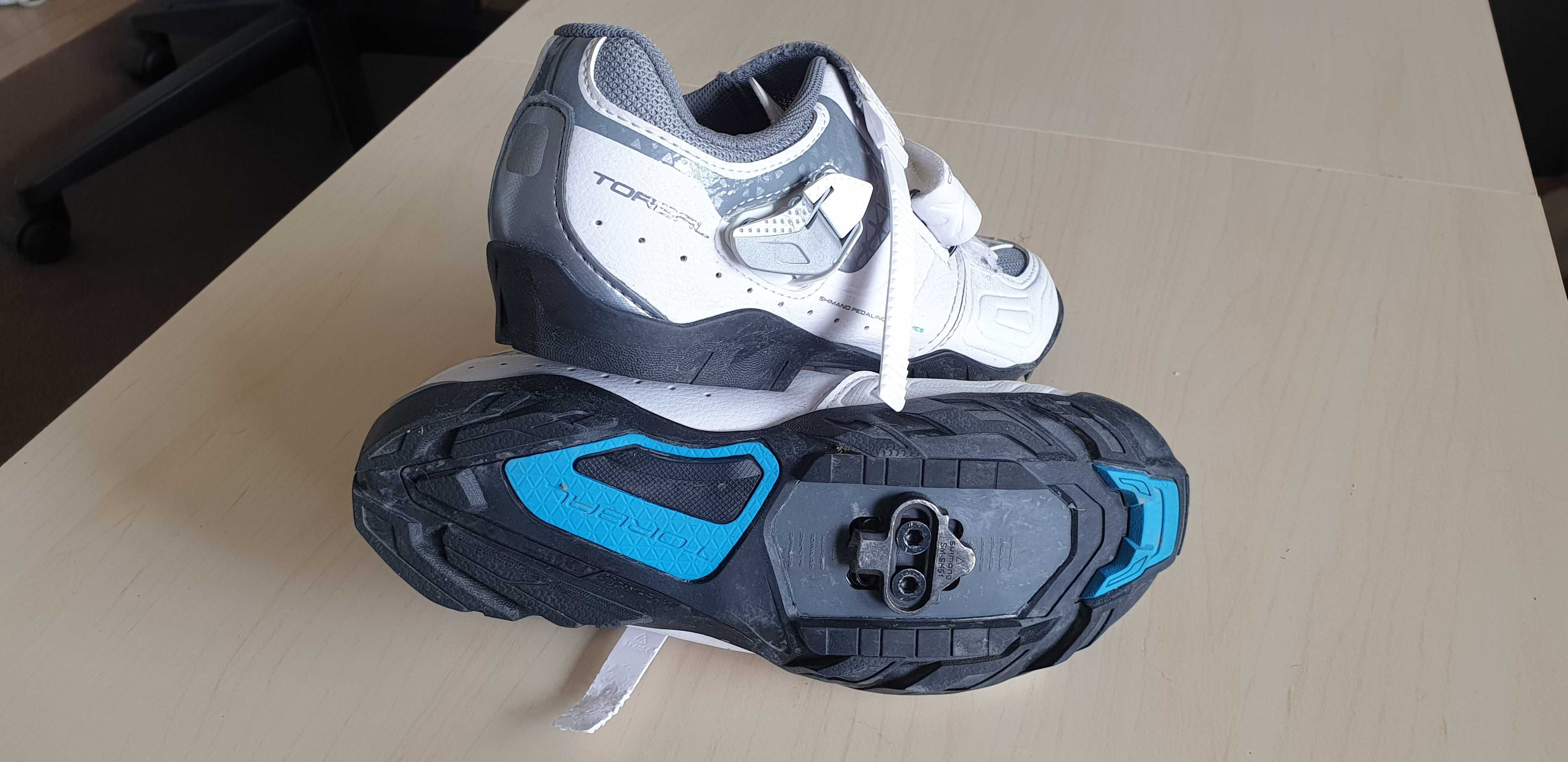 Buty mtb shimano sh-wm64w r. 37 z blokami