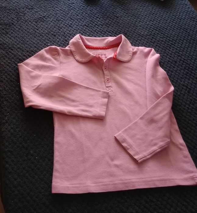 Camisola Pólo Zyppy - 5/6 anos - 110-116 cm -Cor-de-rosa -  Como Novo