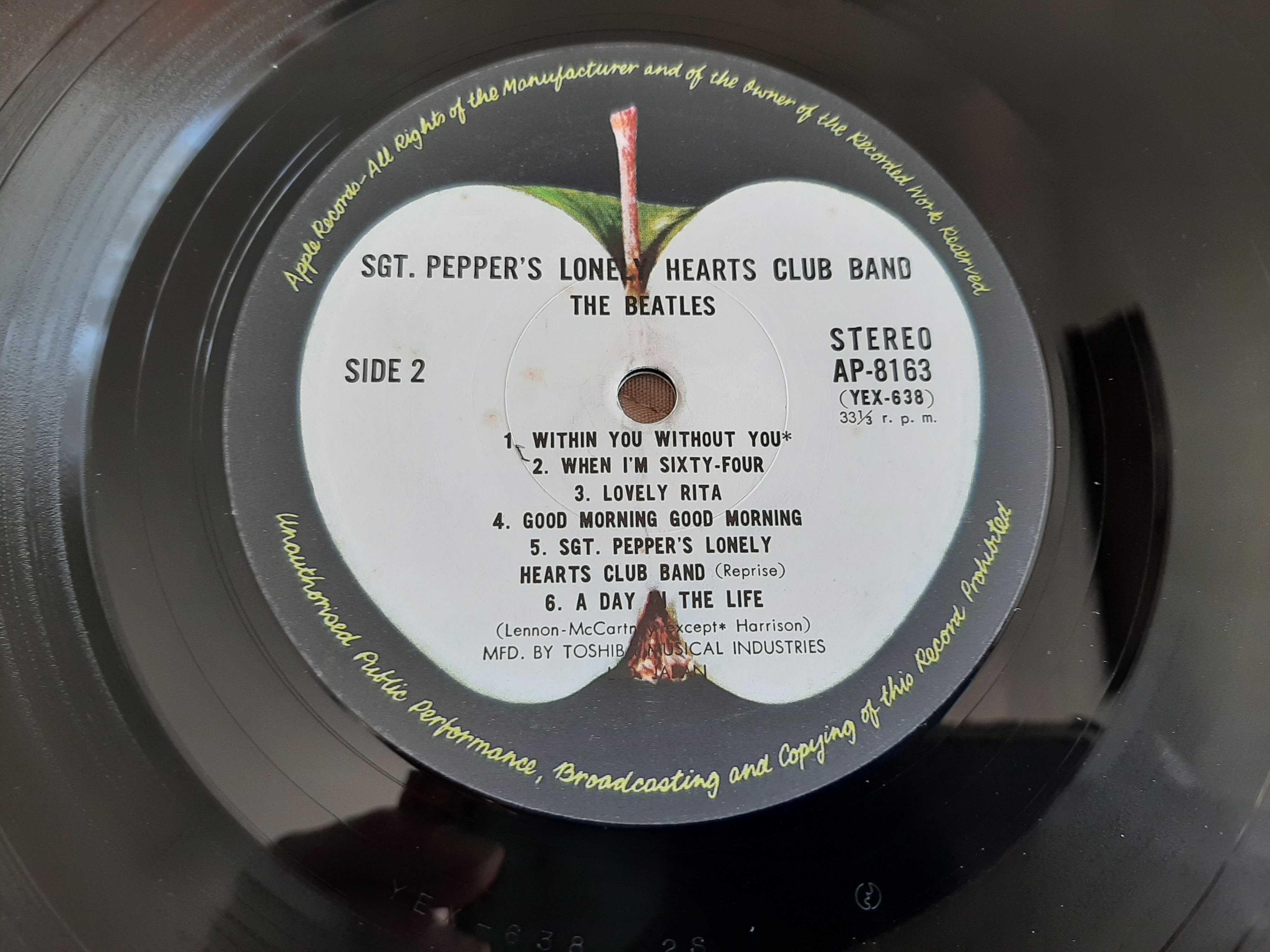 The Beatles - Sgt. Pepper`s Lonely Hearts Club - Japão - Vinil LP