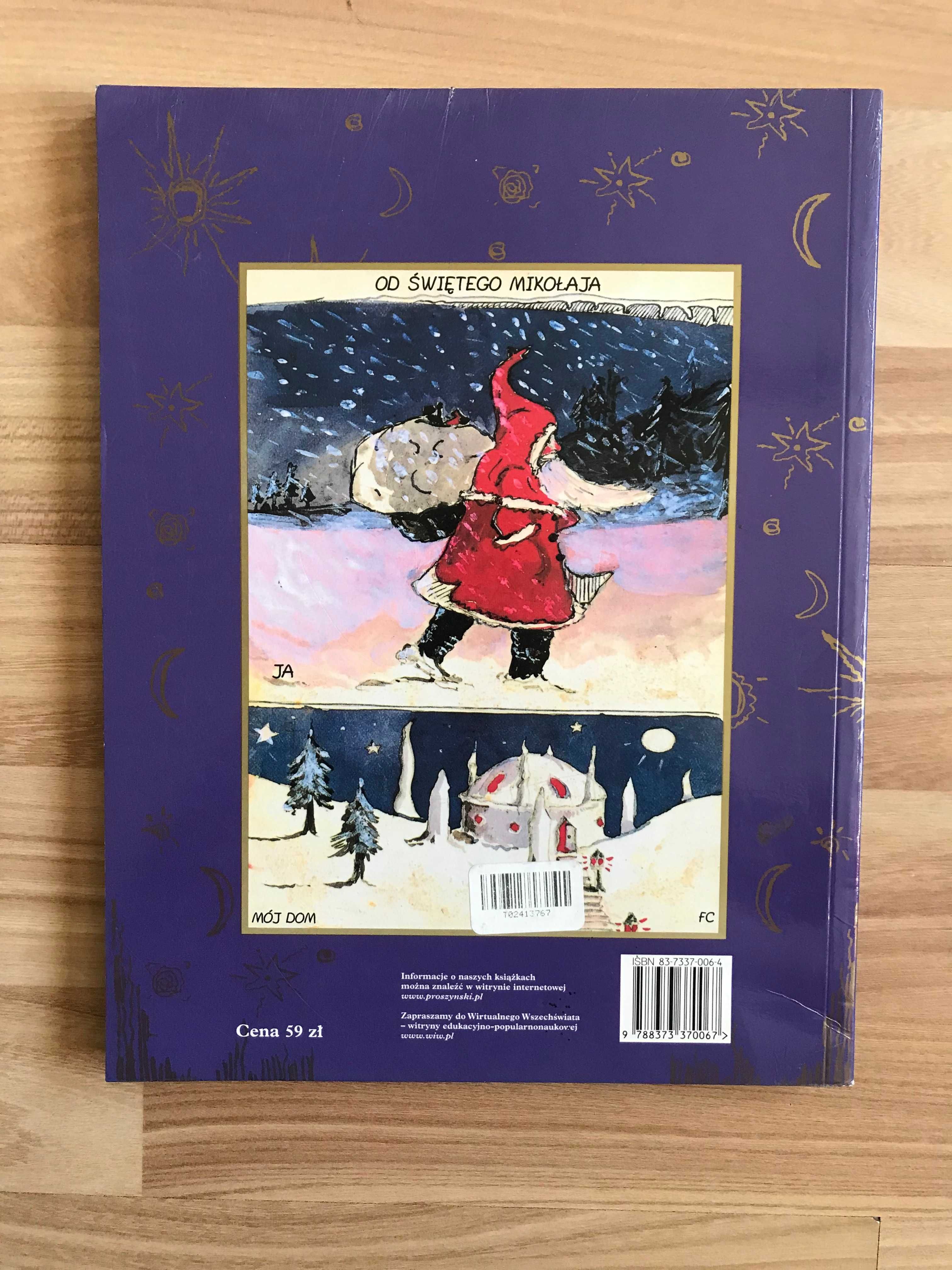 Listy Świętego Mikołaja Tolkien 2001r. Prószyński i Spółka fioletowa