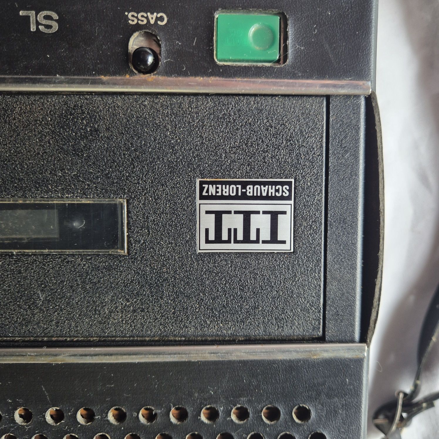 Unikat ITT Schaub-Lorenz SL 53 automatic + mikrofon kpl