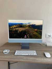 iMac 24 M1, 512 GB, 8 GB, Blue, 8-Core GPU