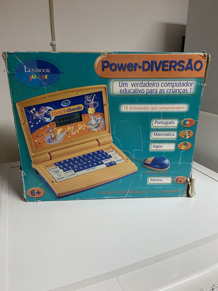 Computador infantil com csixa