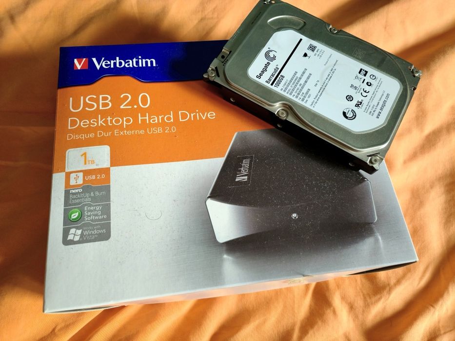 2 HDD de 1tb mais caixa