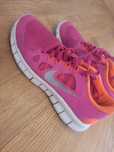Różowe sportowe buty Nike Revolution r 36