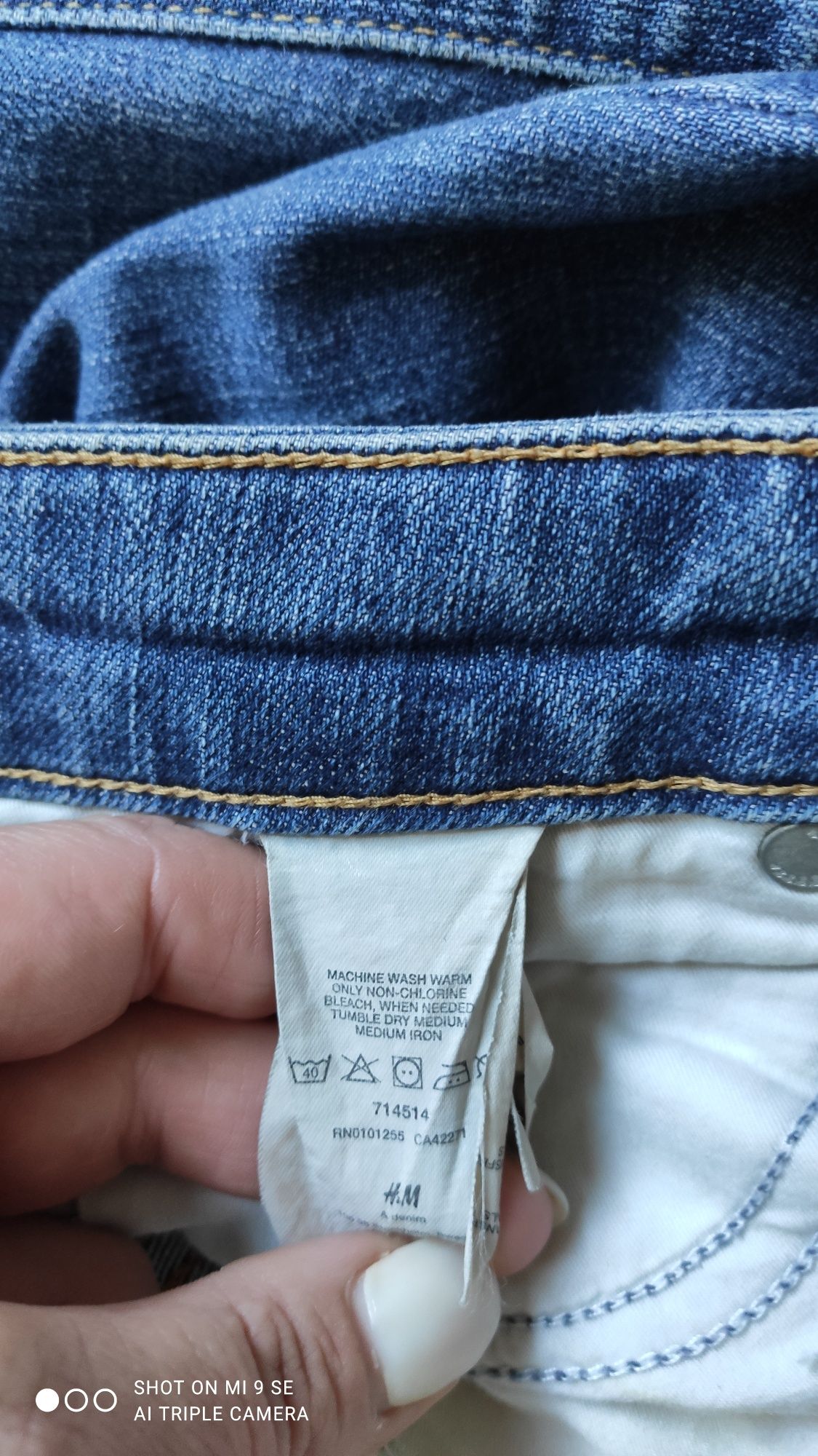 Spodnie jeansowe damskie H&M rozmiar 36
