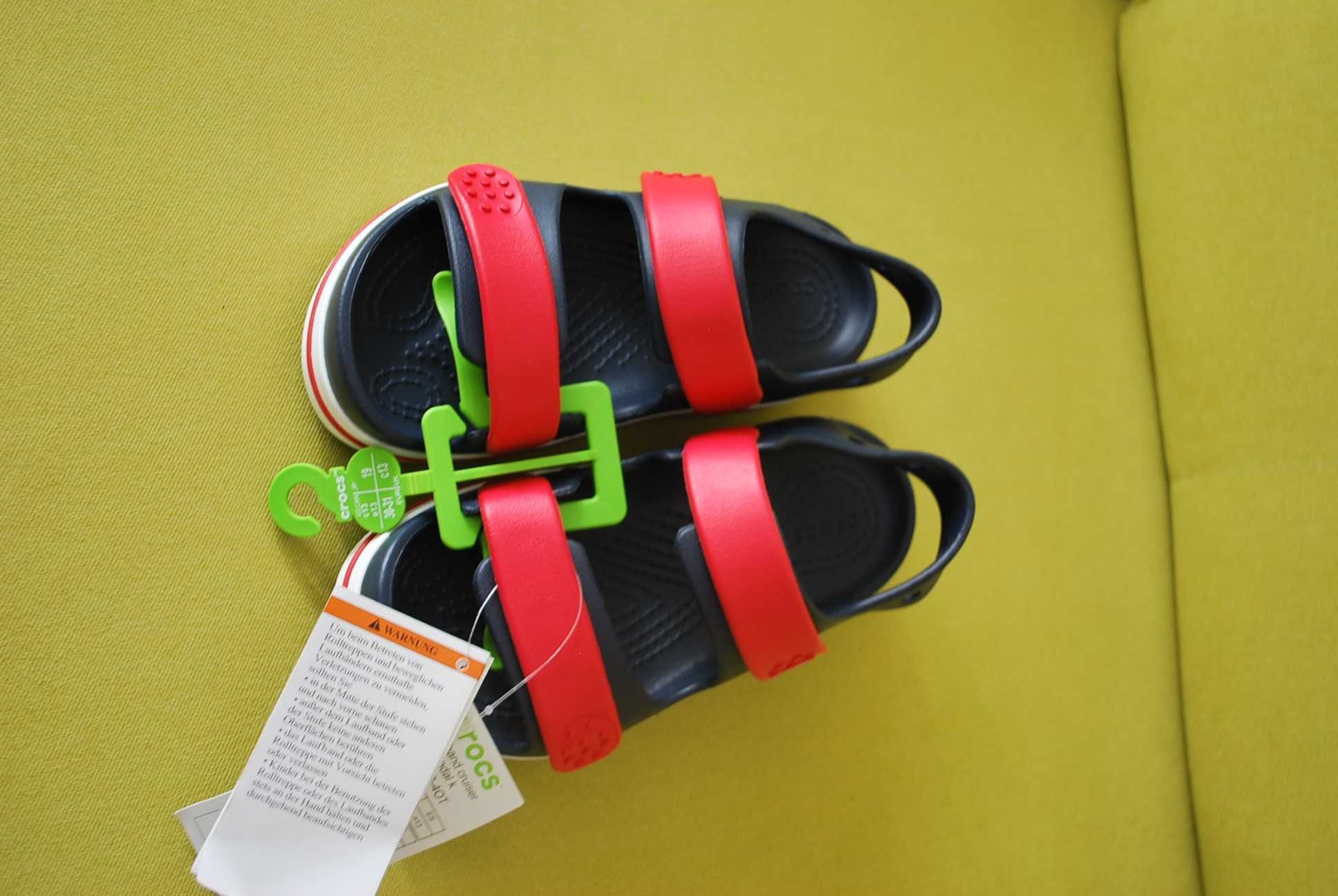nowe sandały Crocs 30/31