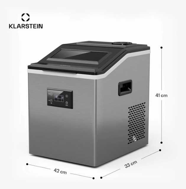 Льодогенератор ледогенератор кубиковий KLARSTEIN FrostMaster 40 кг/доб