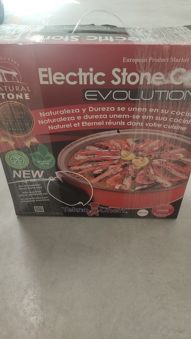 Grill elétrico (Eletric Stone Grill Evolution)