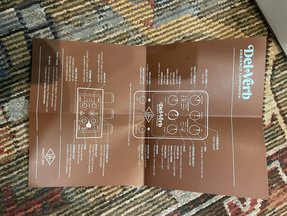 Universal Audio Del-verb - Reverb e delay