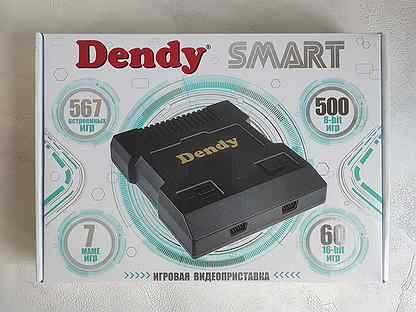 Игровая приставка 8 bit + 16 bit Dendy Smart HDMI (567 игр)