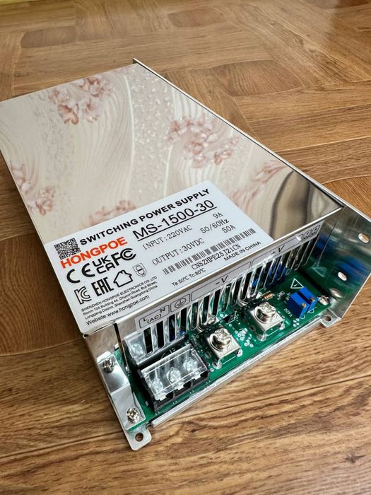 Зарядний пристрій li-ion,lifepo4 0-30v 0-50a