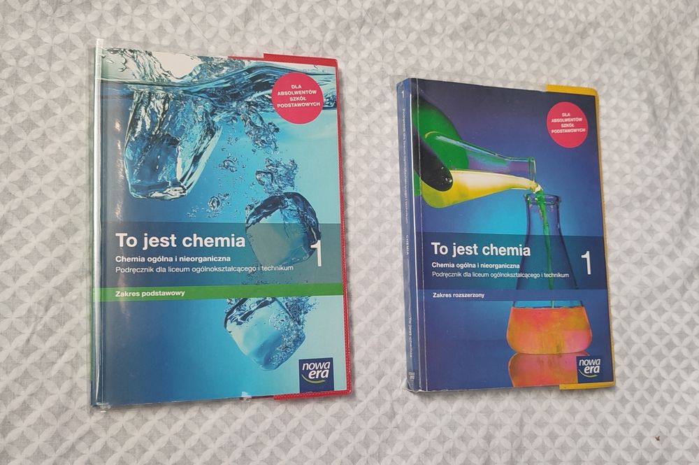 Podręcznik "To jest chemia" 1 + inne podręczniki