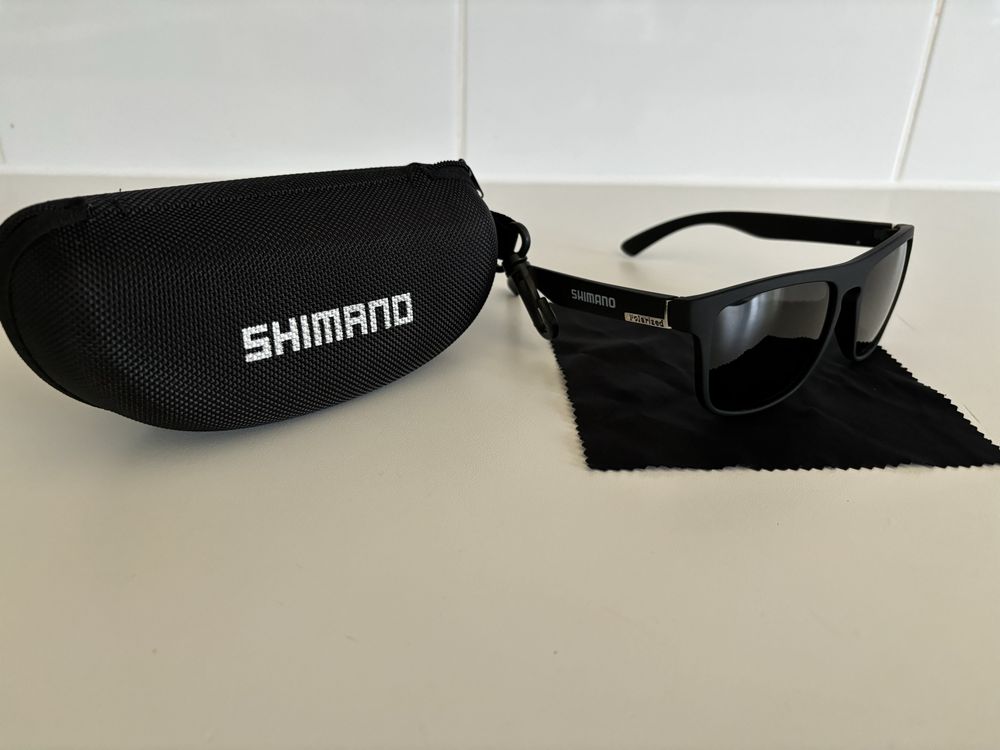 Okulary przeciwsloneczne shimano polarized zestaw