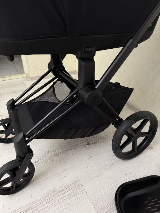 Cybex priam 4.0 matt black sepia black сайбекс cubex