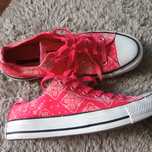 Trampki Converse z nadrukiem koronki rozmiar 39