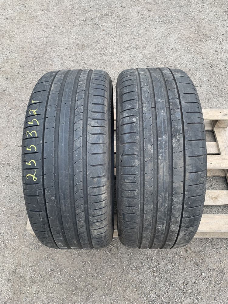 2шт 255/35R21 Pirelli PZero, СКЛАД Б/У РЕЗИНЫ