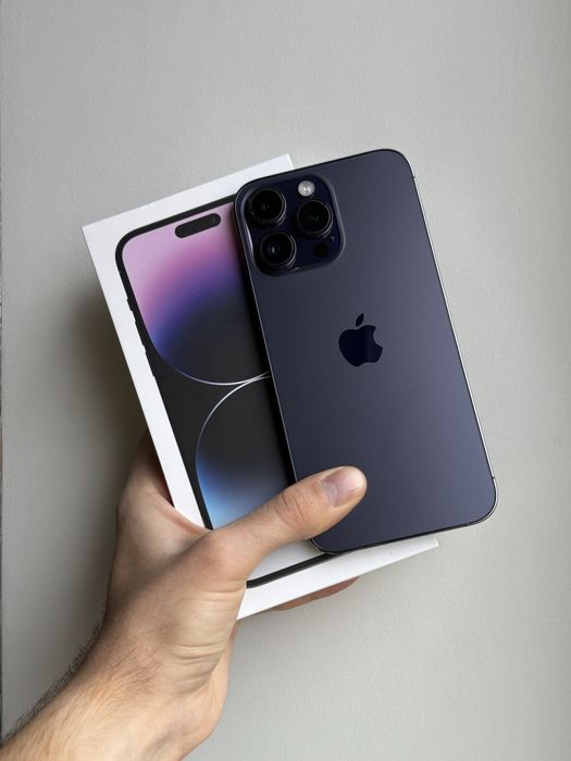 iPhone 14 Pro Max 256 Gb Deep Purple Neverlock АКБ 89% Физ Сим