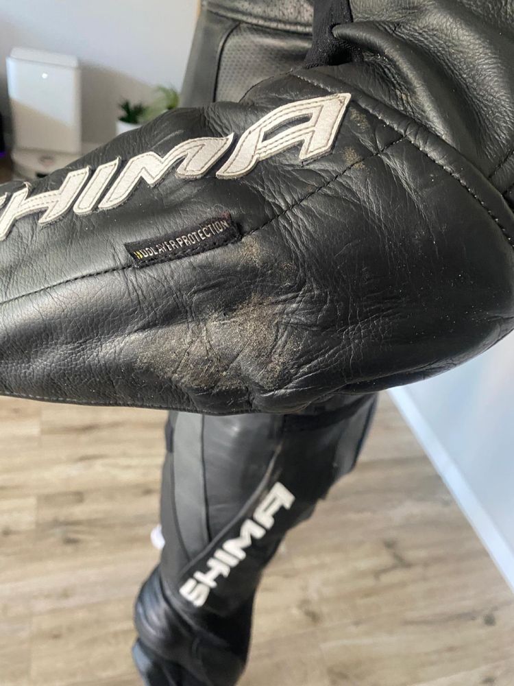 Dwuczęściowy kombinezon motocyklowy męski SHIMA STR