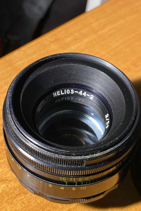 Объектив Helios 44-2 58 мм f/2 + адаптеры Canon и Nikon