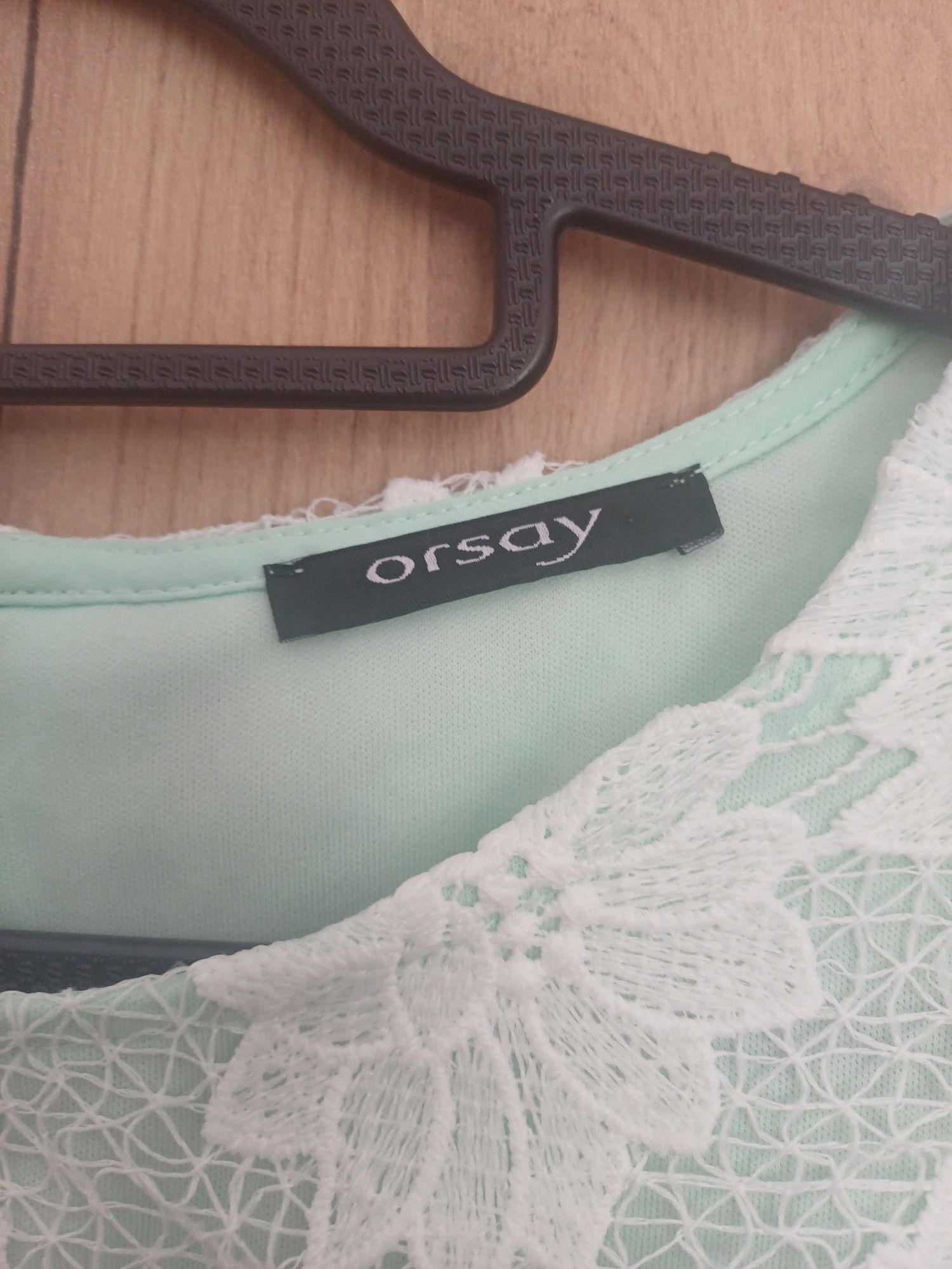 Sukienka miętowa Orsay letnia lato wakacyjna