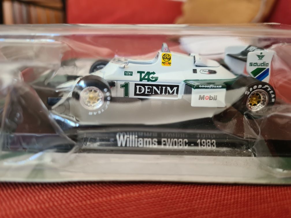 Modelo 1/43 Williams f1 1983