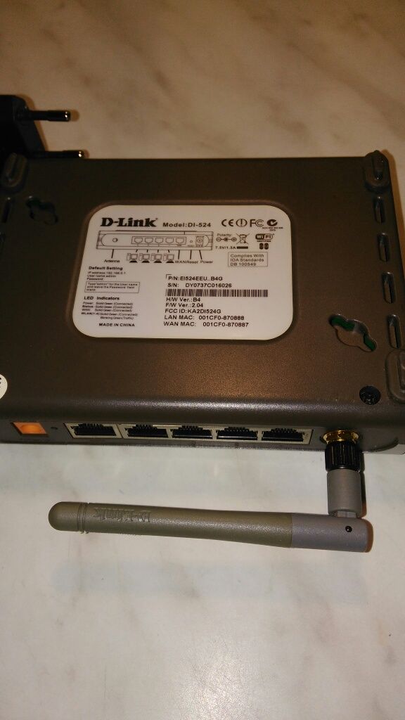 Router D-Link DI-524