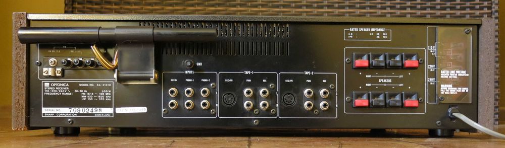 Amplituner stereo OPTONICA SA-3131 zadbany i sprawny RYBNIK