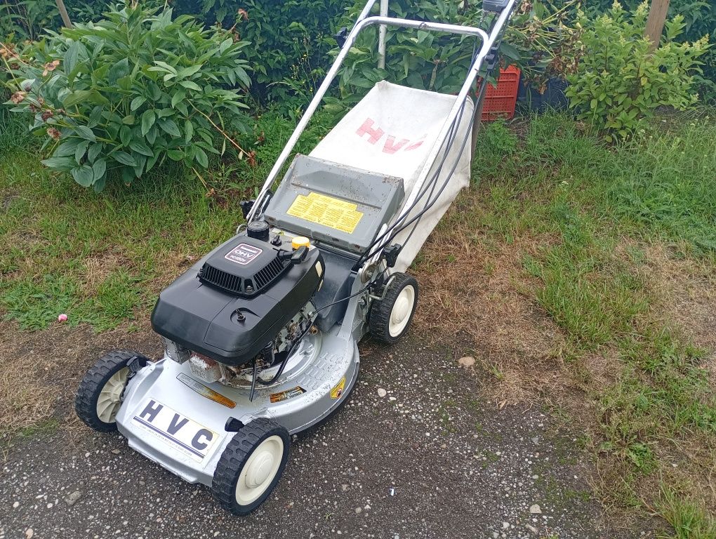 Kosiarka Spalinowa HVC Kawasaki fc 150 V napęd biegi kosz aluminium
