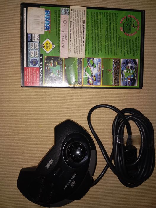 Jogo e comando Sega Saturn