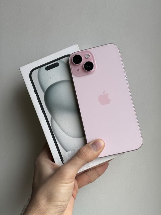 iPhone 15 128 Gb Pink Neverlock АКБ 89% Физ Сим Официальный