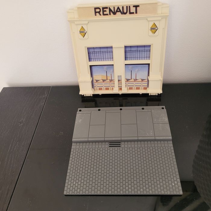 Frente de garagem miniatura