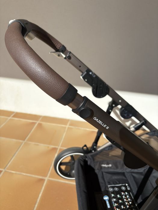 Carrinho duplo gemeos CYBEX  Gazelle S + Cesto: Como novo!