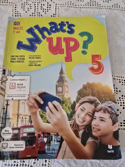 Manual e fichas Workbook what up 5