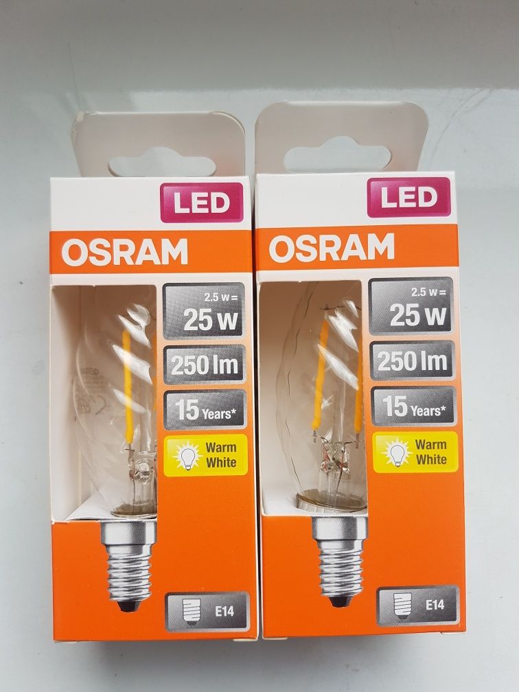 Żarówka Led OSRAM szyszka świeczka 2.5 w E14