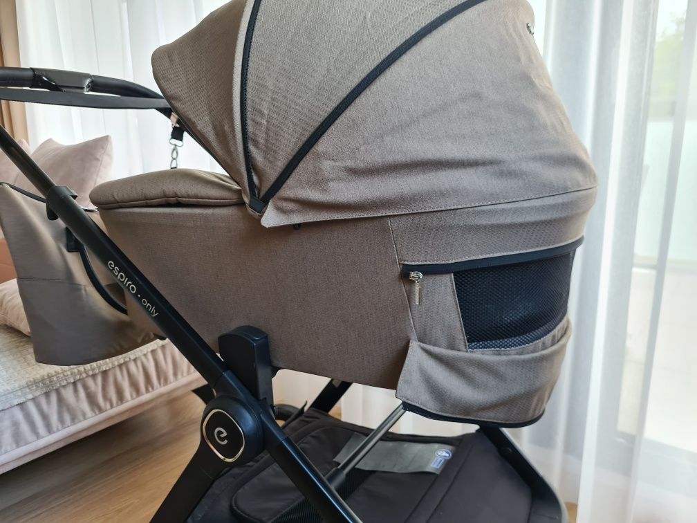 Wózek dziecięcy Espiro Only 2 w 1 – gondola + spacerówka