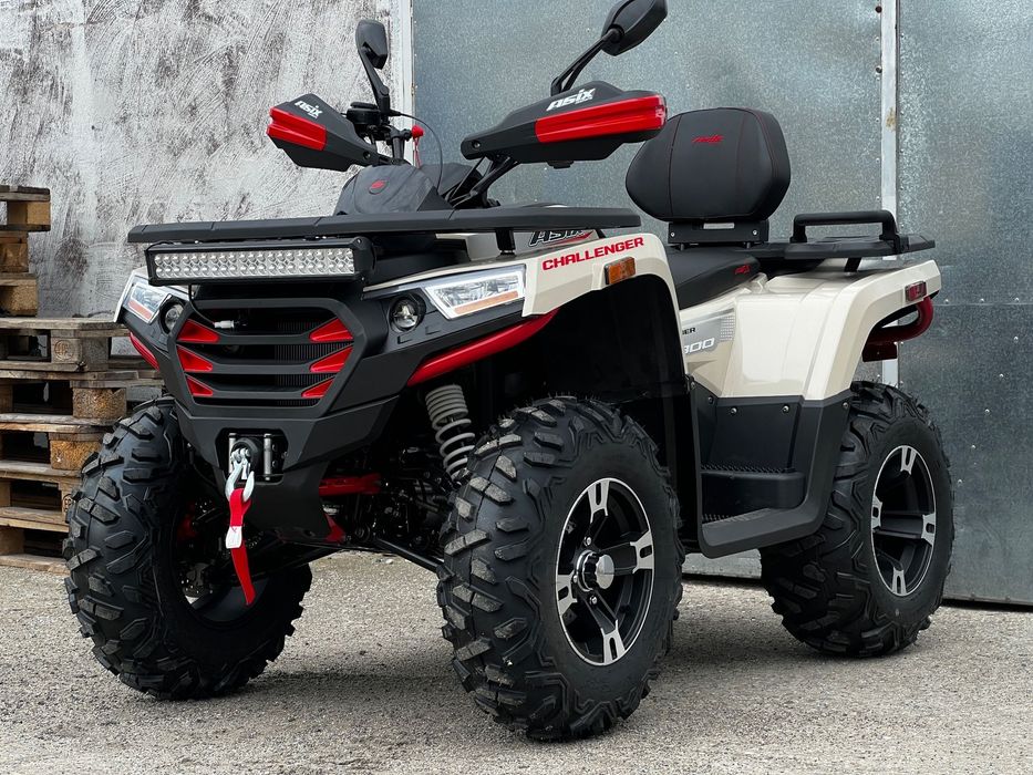 ASIX Challanger 300 ASIX CHALLENGER 300 koła 12” Homologacja 2os, 2025 Nowy Full Led Hak