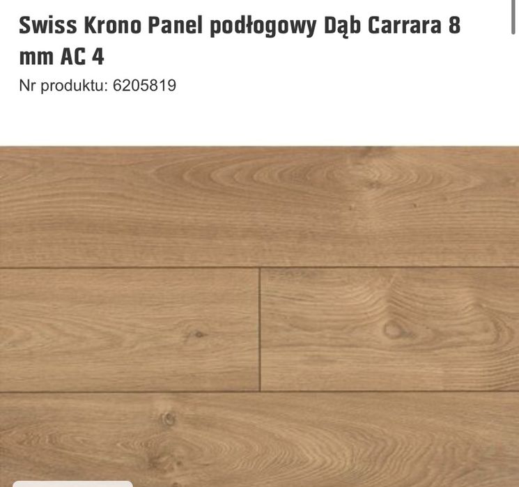 Panele dąb Carrara Swiss Krono