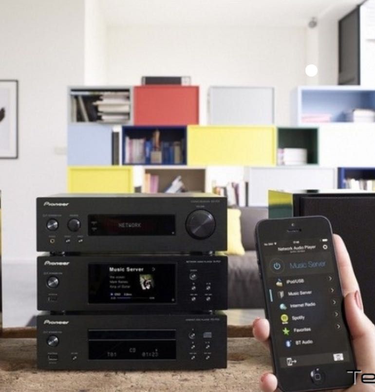 Pioneer XC P02 + CD міді система + медіаплеєр-стрімер Pioneer N-P01-K