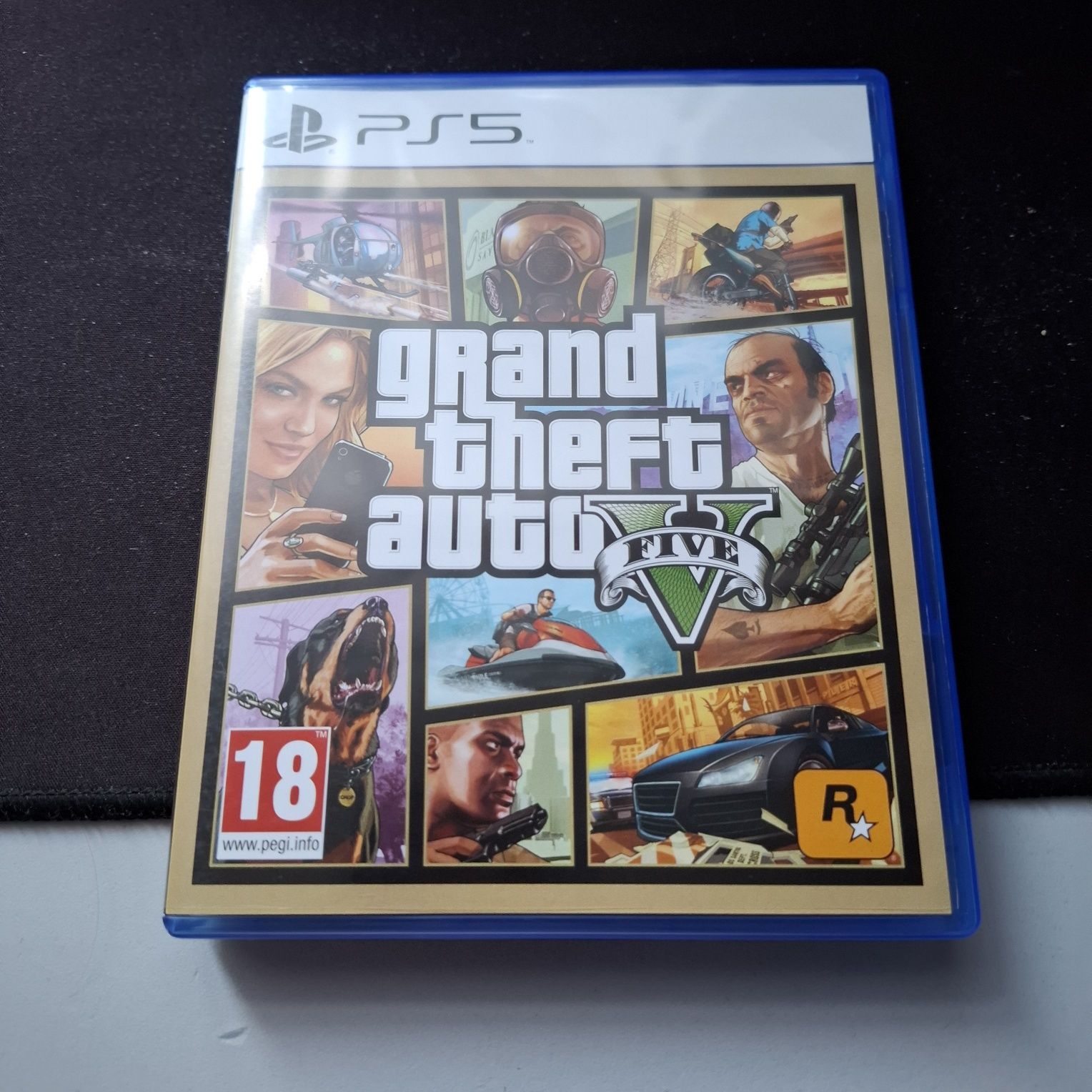 Gra na ps5 Grand theft auto 5