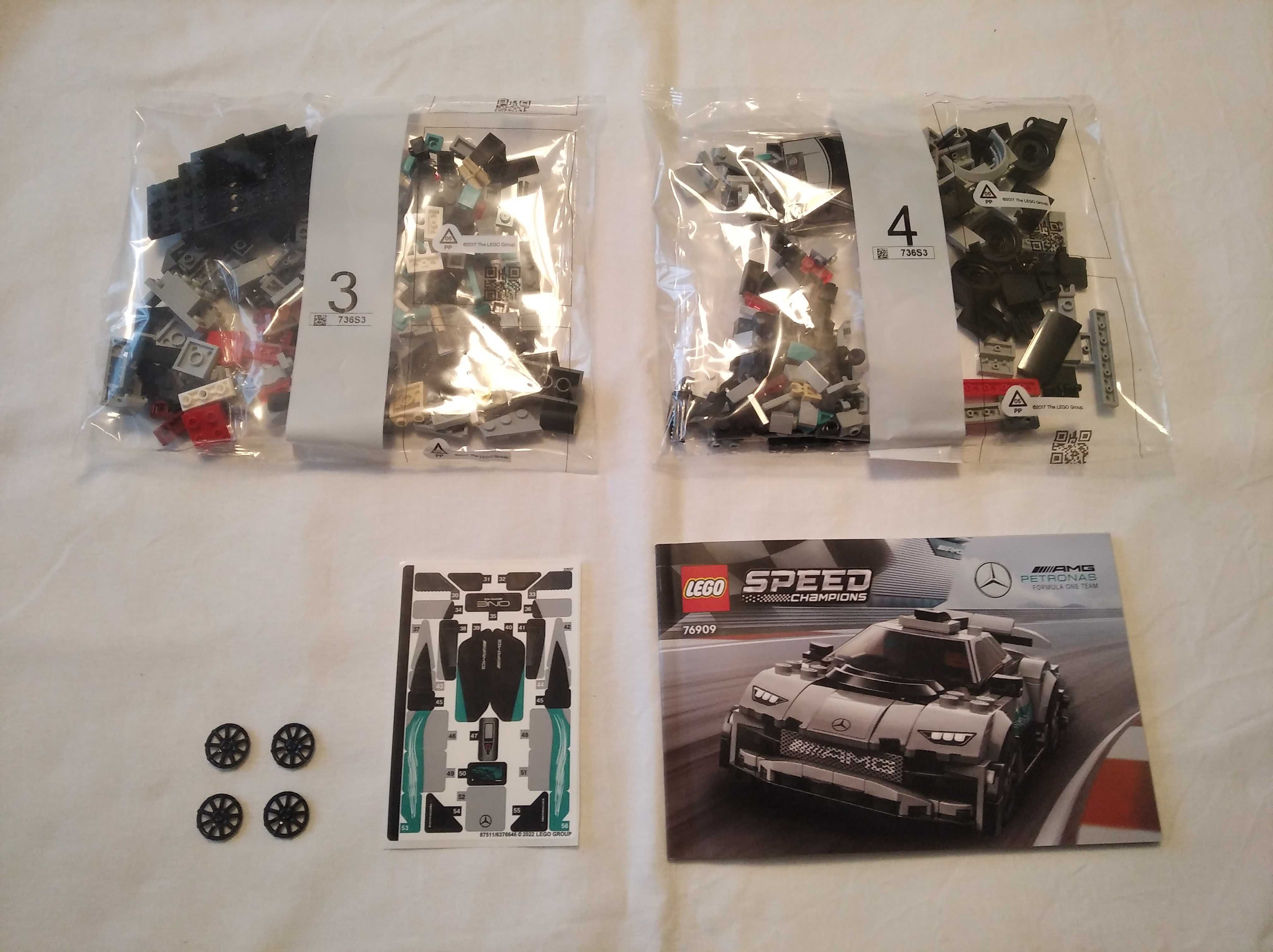 LEGO 76909 Sam Mercedes AMG PROJECT ONE opis speed champions